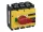 Schneider 31126 - Interpact INS250 3P piros kapcsolókar, sárga homloklap