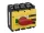 Schneider 31127 - Interpact INS250 4P piros kapcsolókar, sárga homloklap