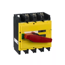   Schneider 31130 - Interpact INS400 3P piros kapcsolókar, sárga homloklap