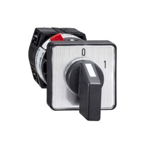 Schneider K10D004ACH - Kézikapcsoló, 10A, 4P, fi45, be-ki