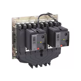   Schneider LV432620 - Kiegészítő átkapcsoló adaptációs készlethez terhelésoldali 4P Gyűjtősín csat
