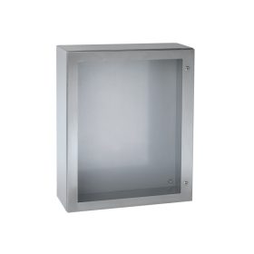   Schneider NSYS3X7525T - Inox (700*500*250) szekrény, átlátszó ajtó