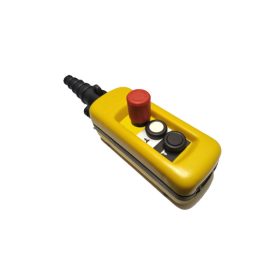   Schneider XACA29131 - 2 kétfokozatú nyomógomb, mechanikus retesz, 1NC+2NO érintkező+vészg. (3NC)