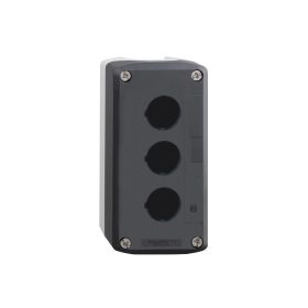 Schneider XALD03 - Nyomógomb tokozat, üres, 3 lyukú