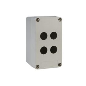 Schneider XAPA1104 - Üres műanyag doboz 80x146mm 4 lyukú