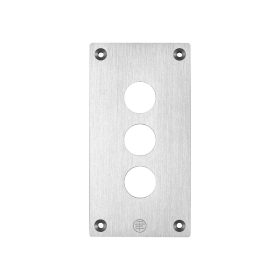 Schneider XAPE303 - Előlemez nyomógomb tokozathoz 3 lyukú