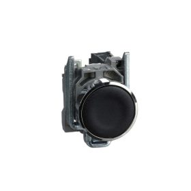 Schneider XB4BA21 - Komplett nyomógomb, fekete