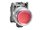 Schneider XB4BP42 - Gumisapkás nyomogomb, piros, N/C