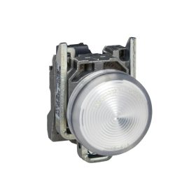 Schneider XB4BV61 - Jelzőlámpa fehér izzó nélkül