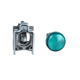   Schneider XB4BV63 - Komplett jelzőlámpa zöld izzó nélkül