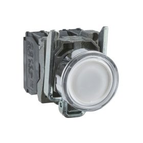   Schneider XB4BW31M5 - LED-es világító nyomógomb, fehér, 230V