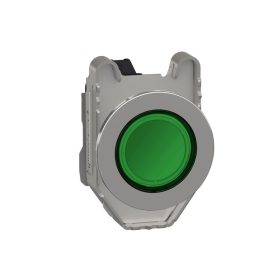   Schneider XB4FVM3 - Harmony panelbe süllyesztett komplett fém LED jelzőlámpa, ?30, 230VAC, zöld
