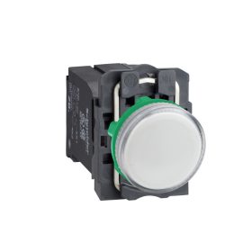 Schneider XB5AV41 - Jelzőlámpa+transzformátor, fehér