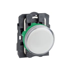 Schneider XB5AV61 - Jelzőlámpa fehér izzó nélkül