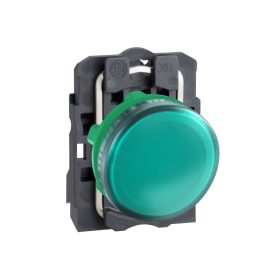 Schneider XB5AV63 - Jelzőlámpa izzó zöld