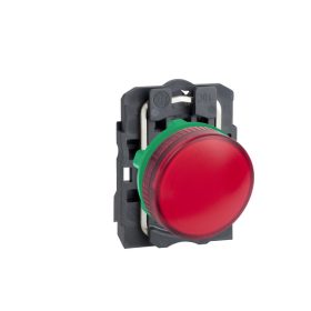 Schneider XB5AV64 - Jelzőlámpa piros izzó nélkül
