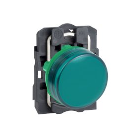 Schneider XB5AVB3 - LED-es jelzőlámpa, zöld, 24V