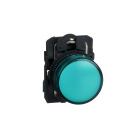 Schneider XB5AVG3 - LED-es jelzőlámpa aljzat zöld, 110V
