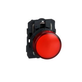 Schneider XB5AVG4 - LED-es jelzőlámpa aljzat piros, 110V