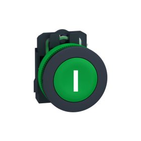   Schneider XB5FA3311 - Harmony panelbe süllyesztett komplett műanyag nyomógomb, ?30, visszatérő, 1