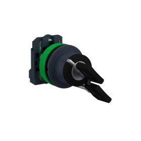   Schneider XB5FG21 - Harmony panelbe süllyesztett komplett műanyag kapcsoló, ?30, 455 kulcsos, 2 á