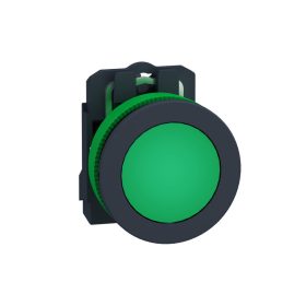   Schneider XB5FVM3 - Harmony panelbe süllyesztett komplett műanyag LED jelzőlámpa, ?30, 230VAC, zö