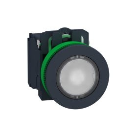   Schneider XB5FW31B5 - Harmony panelbe süllyesztett komplett műanyag LED világító nyomógomb, ?30,