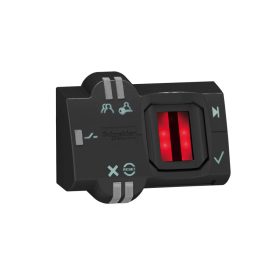   Schneider XB5S2B2M12 - Biometrikus kapcsoló 24V monostabil PNP M12 kábel