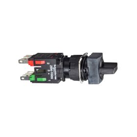   Schneider XB6CD225B - Választókapcsoló, 2 állású, szögletes