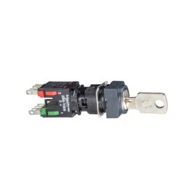 Schneider XB6CGC5B - Kulcsos kapcsoló, 2állású