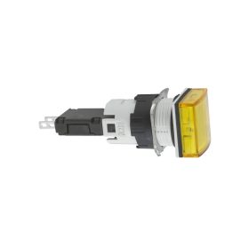   Schneider XB6CV5BB - Komplett jelzőlámpa, szögletes, sárga