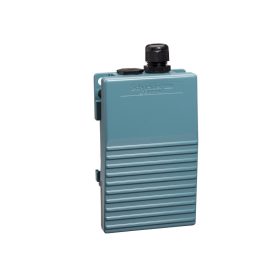 Schneider XPEM211 - Pedál, fém, kék, 2N/C+N/O, 2 fokozat