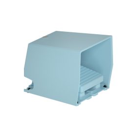   Schneider XPEM510 - Pedál, fém, kék, 1N/C+N/O, burkolt, reteszelt