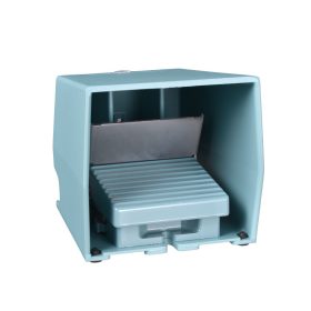 Schneider XPEM511 - Bizt. lábkapcsoló fém 2ZNY kék