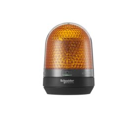   Schneider XVR3B05 - Multifunkciós forgó jelzőegység, LED, 100mm, IP65, narancs, 12-24VAC/DC