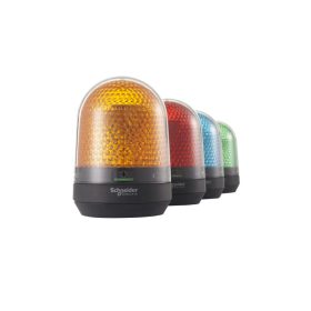   Schneider XVR3B05S - Multifunkciós forgó jelzőegység, LED, 100mm, IP23, narancs, berregővel, 12-2