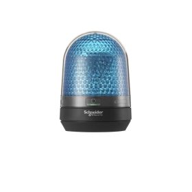   Schneider XVR3B06 - Multifunkciós forgó jelzőegység, LED, 100mm, IP65, kék, 12-24VAC/DC