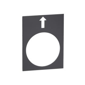 Schneider ZB2BY2910 - Jelölőlap jelölés: balra