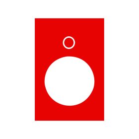 Schneider ZB2BY2931 - Felirati címke jelölés: állj