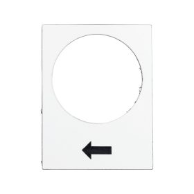 Schneider ZB2BY4901 - Felirati címke jelölés: fel