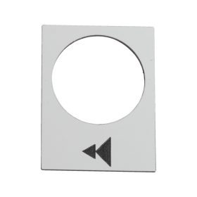 Schneider ZB2BY4903 - Felirati címke jelölés: fel