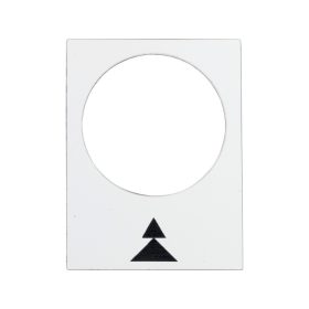 Schneider ZB2BY4909 - Felirati címke jelölés: jobbra