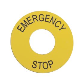 Schneider ZB2BY9330 - Címke gombfejhez felirattal átm:60mm