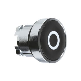   Schneider ZB4BA232 - Nyomógombfej jelölt fedőlappal, fekete