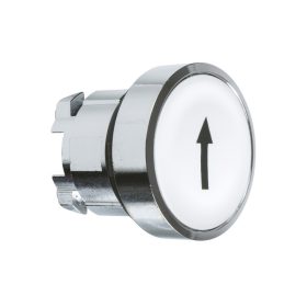 Schneider ZB4BA334 - Nyomógombfej fehér, jelölt