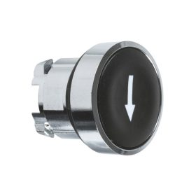 Schneider ZB4BA335 - Nyomógombfej fekete jelölt