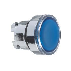 Schneider ZB4BA68 - Nyomógombfej kék