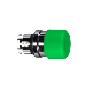 Schneider ZB4BC34 - Gomba nyomogombfej, zöld