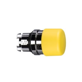 Schneider ZB4BC54 - Gomba nyomógombfej, sárga