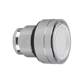 Schneider ZB4BH013 - Világító nyomógombfej fehér